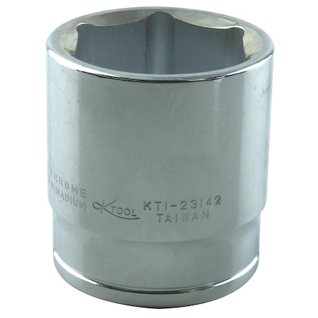 K-Tool International 1/2" Drive, 1-5/16" SAE Socket, 6 Points, Stndrd 6 Pnt 1/2"Dr, 1-5/16 KTI-23142